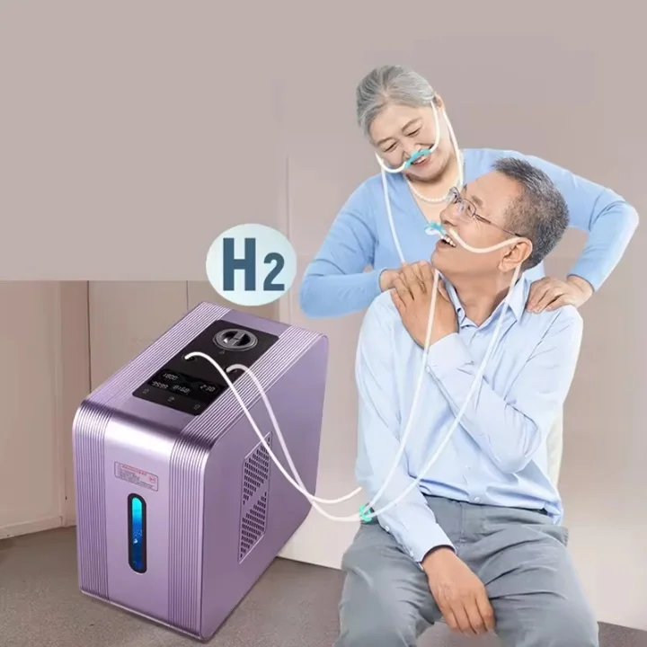Hydrogen Gas Absorption Generator Inhaler H2 Making Device Best SPE PEM Oxygen Hydrogen Inhalation Water Machine