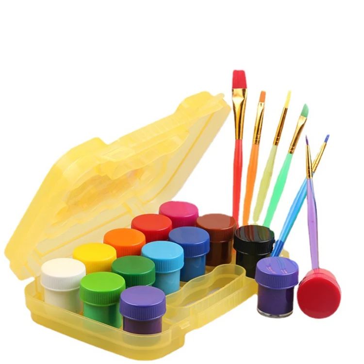 Non Toxic Painting Colors Painting Diy Set Finger Paint To Children