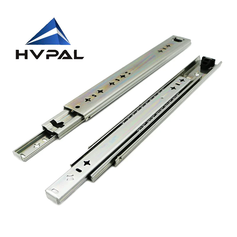 10 28' Pair Heavy Duty Fully Extension Ball Bearing Drawer Runners 53mm Soft Close and
