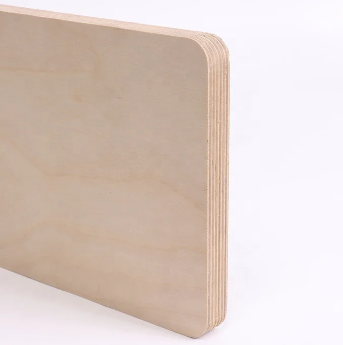 Poplar Core Plywood 18mm Plywood Birch  For Outdoor Usage Furniture