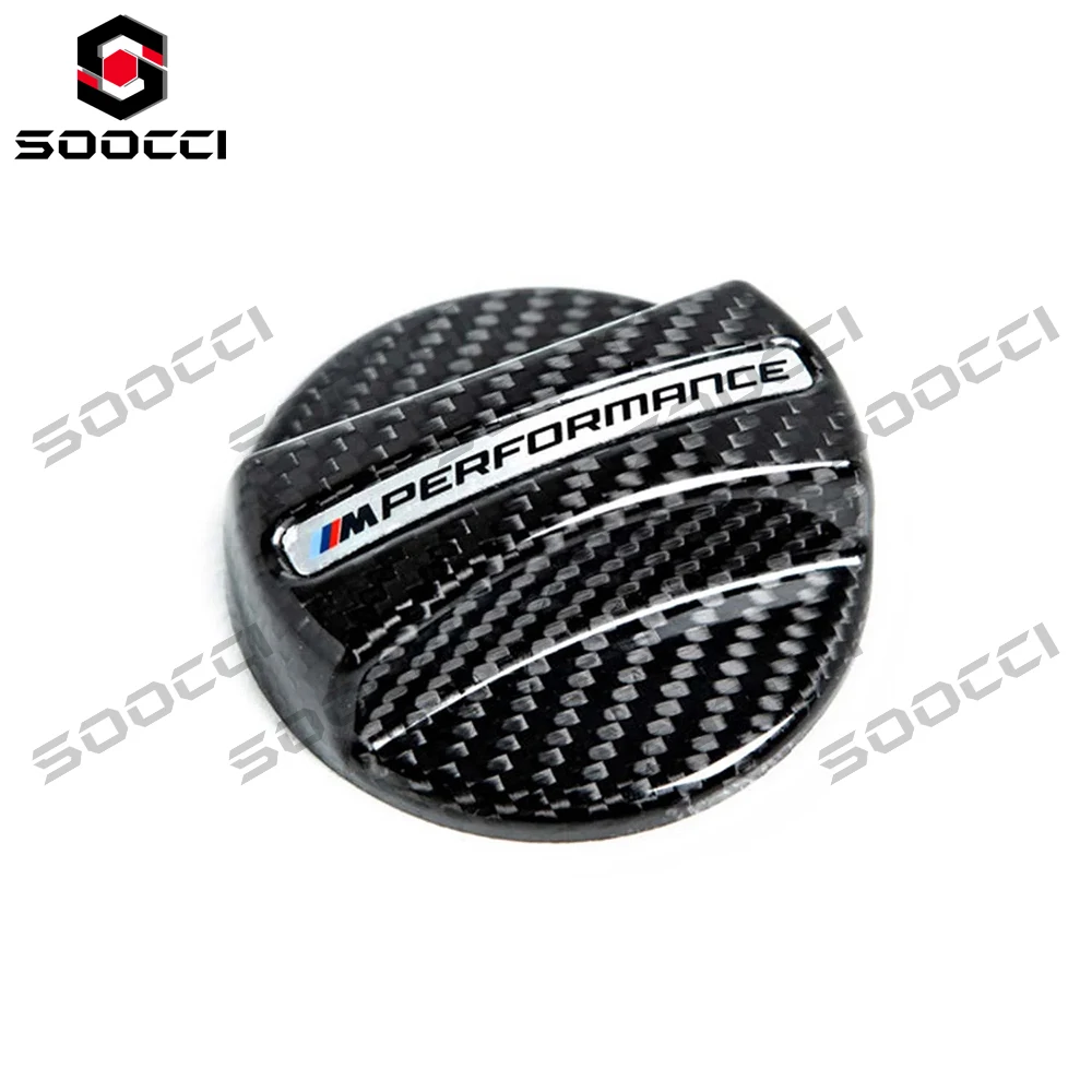 Dry Carbon Fiber Universal M Car Fuel Tank Oil Gas Cap Cover For BMW E90 E92 F30 F80 F82 F87 G80 G81 G82 G83 F90 M2 M3 M4 M5