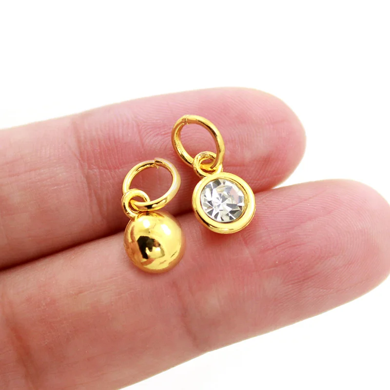Wholesale 12pcs/lot Birthday Stone Dangles Charm Pendants Fit for Charms With Lobster Clasp