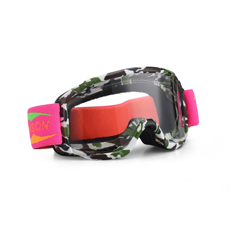 Factory Price OEM ASNI Z87.1 Safety Standards Scratch-resistant Clear Lens MX Glass for Night Riding Protection