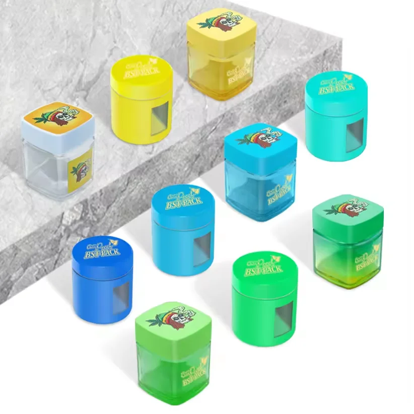 2oz 4oz 20dram 40 dram Child Proof Plastic Semi-Opaque Vials Pill Bottle Container Medicine Jar with dome Child Proof Caps