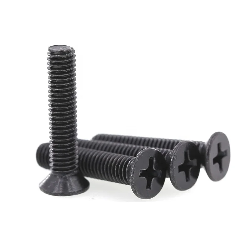 M2 M3 M4 M5 M6 M8 M10 DIN 965 Flat Head Phillips Machine Screws