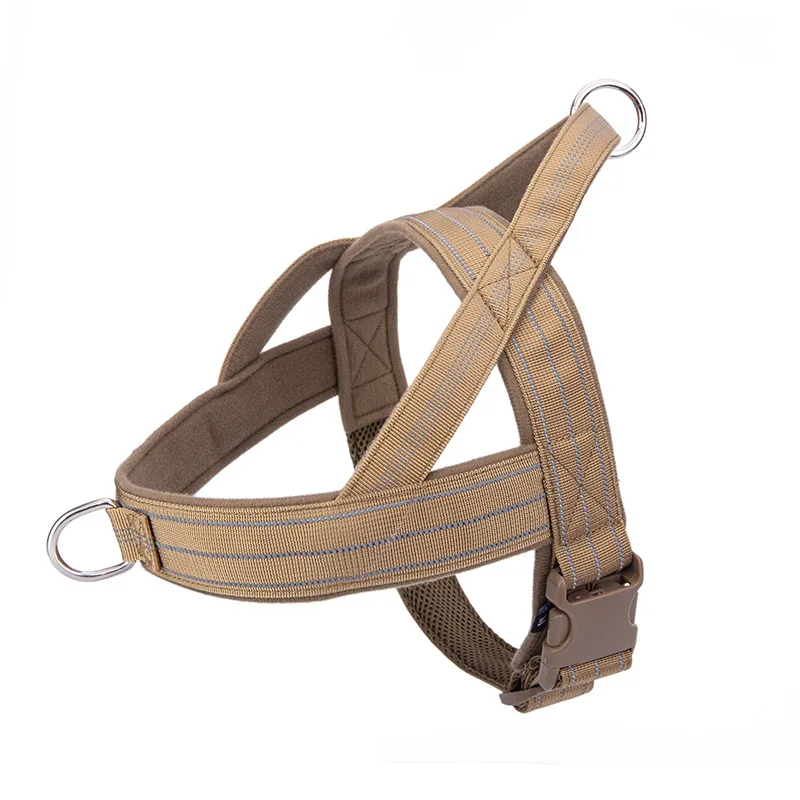 Reflective Police Style Harness for Dog Tactical Vest Military-style Anti Blast Nylon Dog Harness