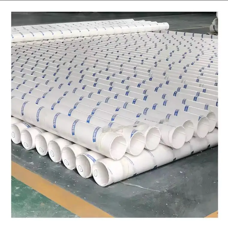 Nd 4 Inch 10Ft Plumbing Material Sanitary Oem Sample Free Ducting Power Cable Supply Schedule 40 Water Round Upvc Pvc Pipe