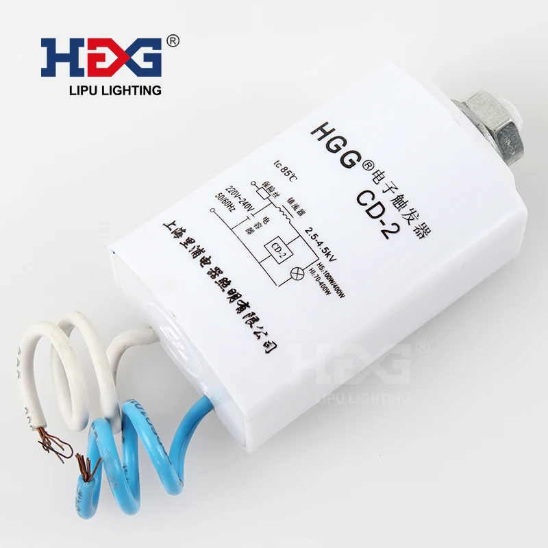 Hot New Products cd-7 electronic ignitor working for metal halide lamp and sodium lamp capacitor