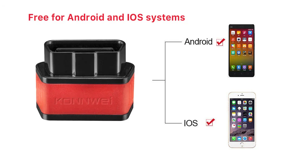 Factory Bluetooth BQB Car Scanner ELM327 Bluetooth Interface Auto Diagnostic OBD Scanner for iOS android