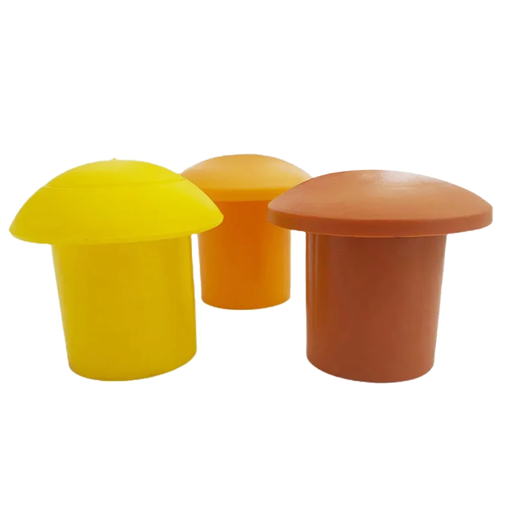 Plastic Mushroom plastic rebar safety cap for Metal Building Materials