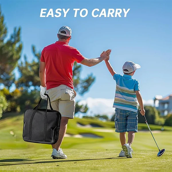 High Quality Bucket Golf Game for Family Yard Bucket Golf Ball Range Toss Game Set Portable Outdoor Golf Bucket Game