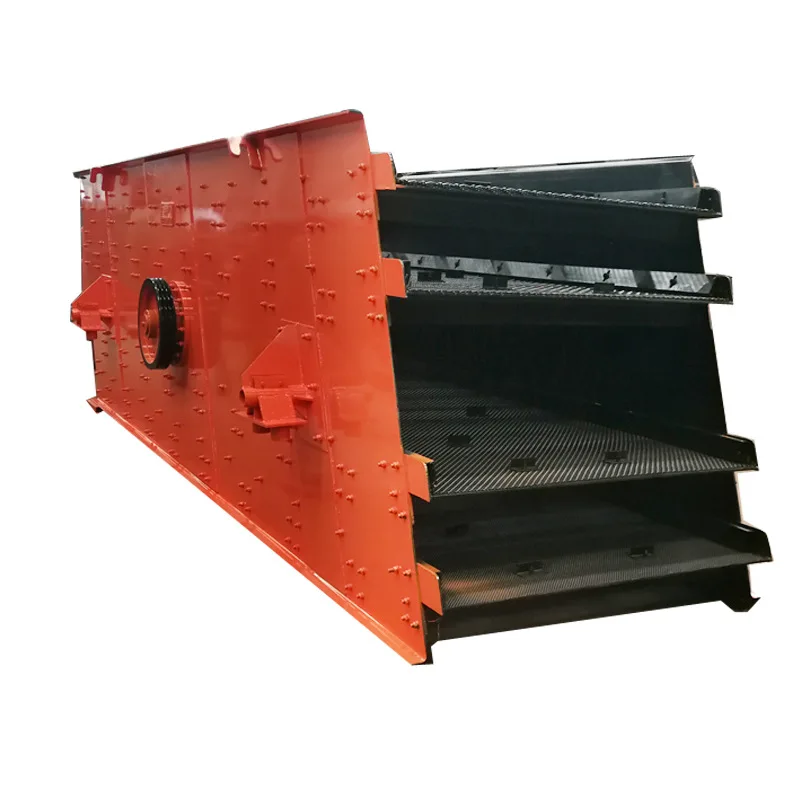 High screening rate mobile mining sand vibrating screen separator machine for stone crusher