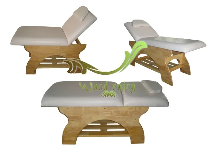 OAK WOOD massage bed 326#,High-end Beauty salon & spa furniture Spa Treatment bed