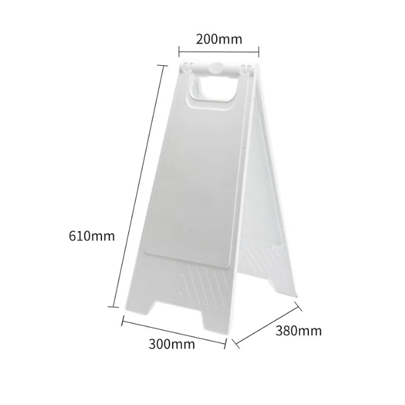 Hot Sale Warning Foldable Plastic Road Sign Safety Wet Floor Caution Sign For Sale