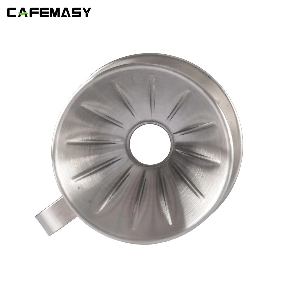 Barista Tools Stainless Steel Coffee Filter Coffee Dripper High Quality Pour Over Coffee Dripper Reusable Kitchen Tools for V60