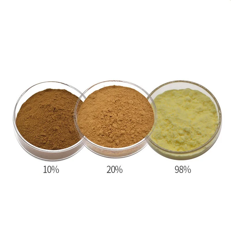 Оптовая продажа чистый Icariin оптовая цена экстракт Epimedium порошок икариина 98%
