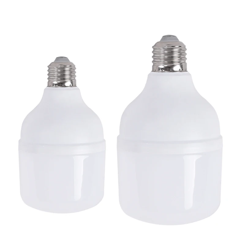 6w 10w 15w 20w 30w 40w 50w 60w led lighting parts bulb plastic cover led material bulb light