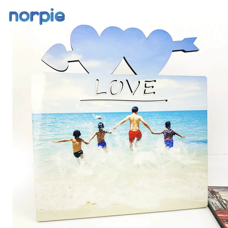 Personalized High Quality Customized Beautiful Sublimation Square Blank MDF Photo Frames