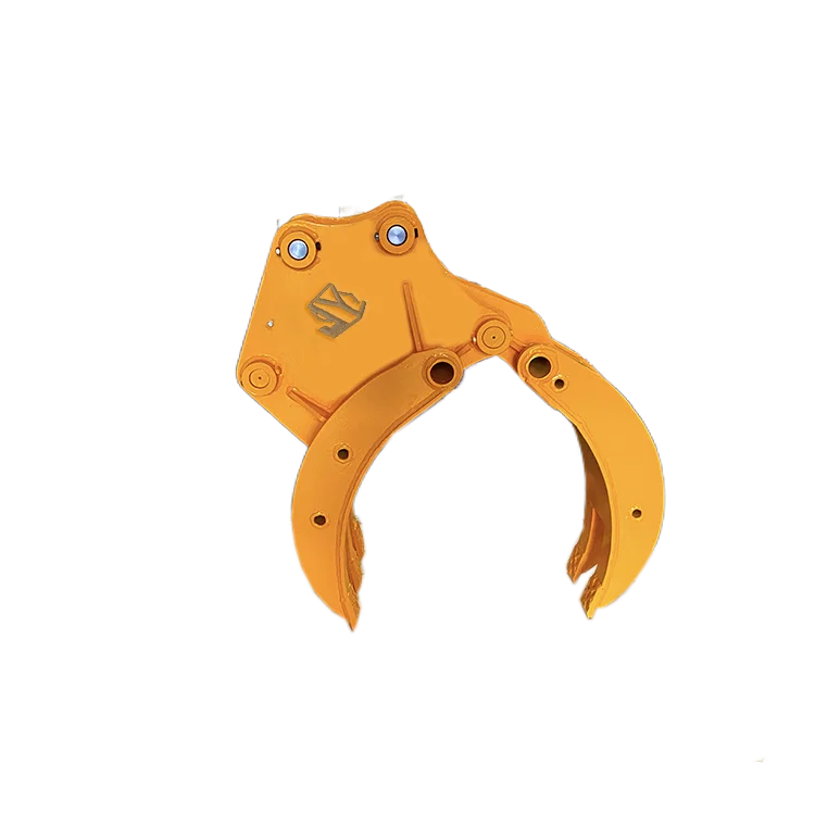 Construction Machinery Parts Stone Rock Hydraulic Rotating Grapple Clamp Grapple