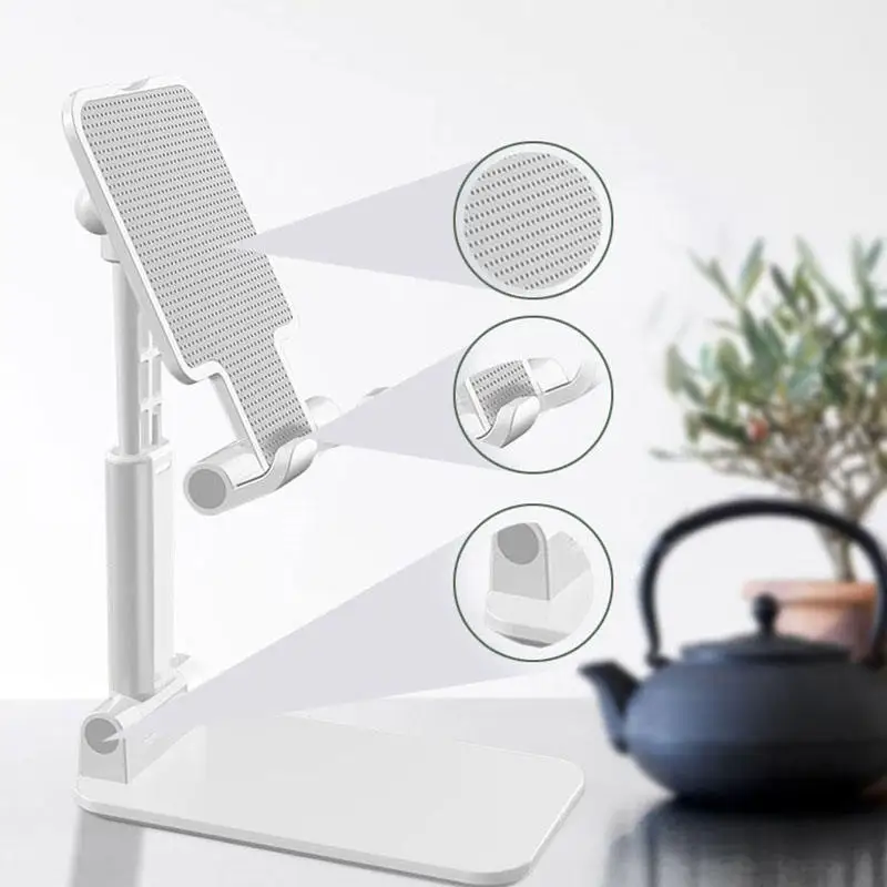 High Quality Universal Foldable Holder Adjustable Desktop Phone Tablet Stand Flexible Cell Phone Holder
