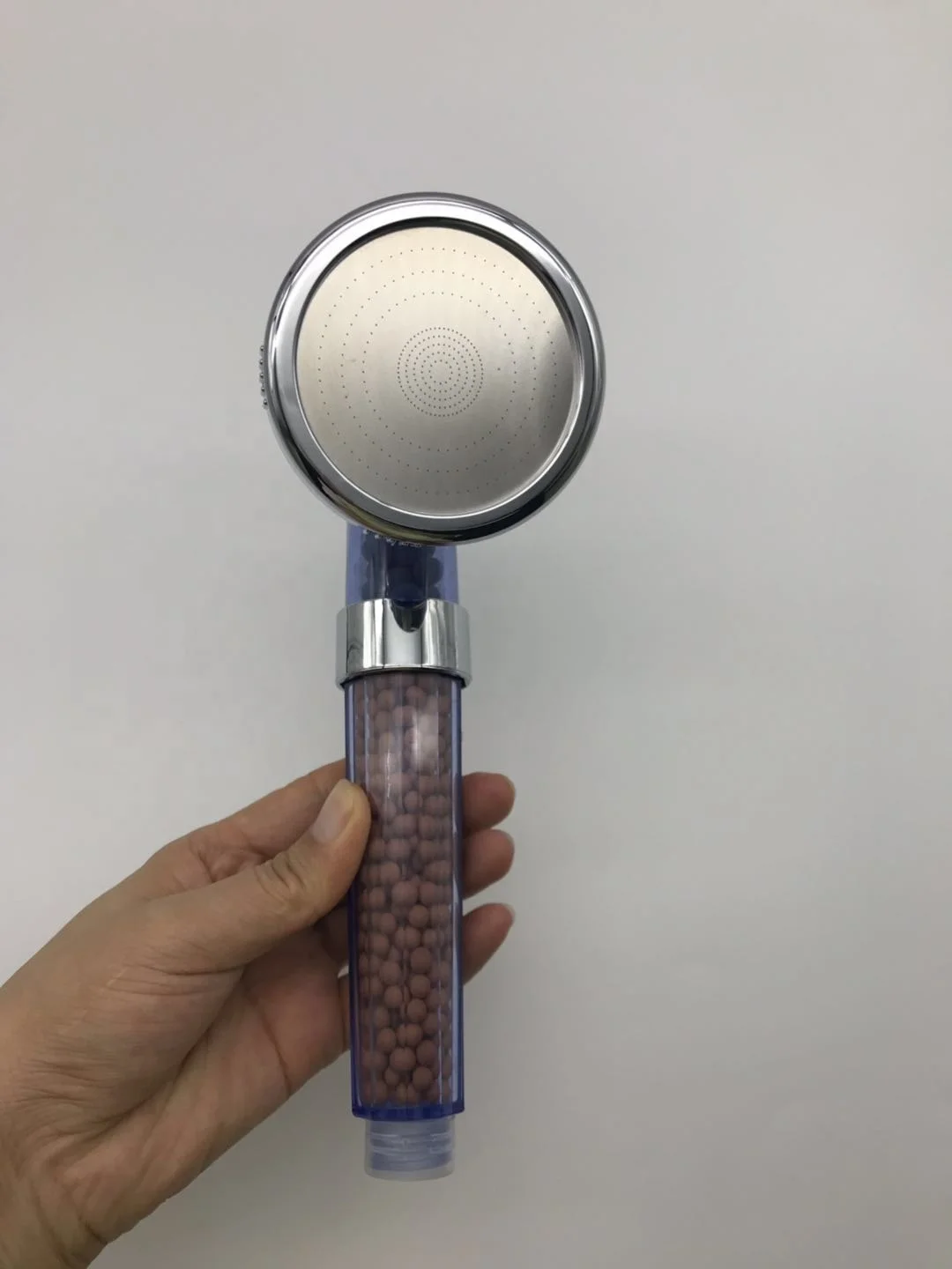 Hot Item Factory Price Shower Head Filter  3 Spray Setting Ionic Hand Held Shower Filter