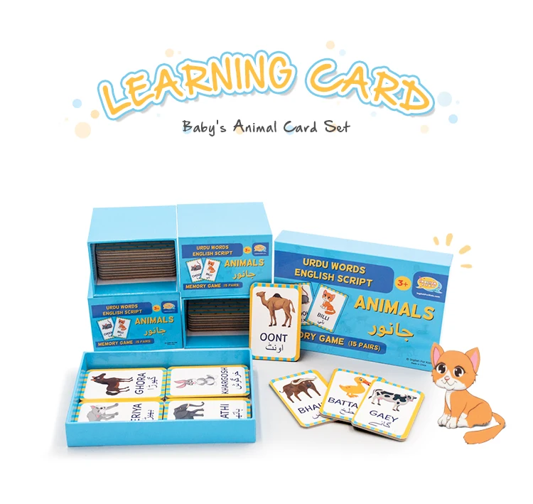 Manufacturer Sell Flash Cards Printing Wholesale Personalized Children Learning Sight oracle Kids Flashcards