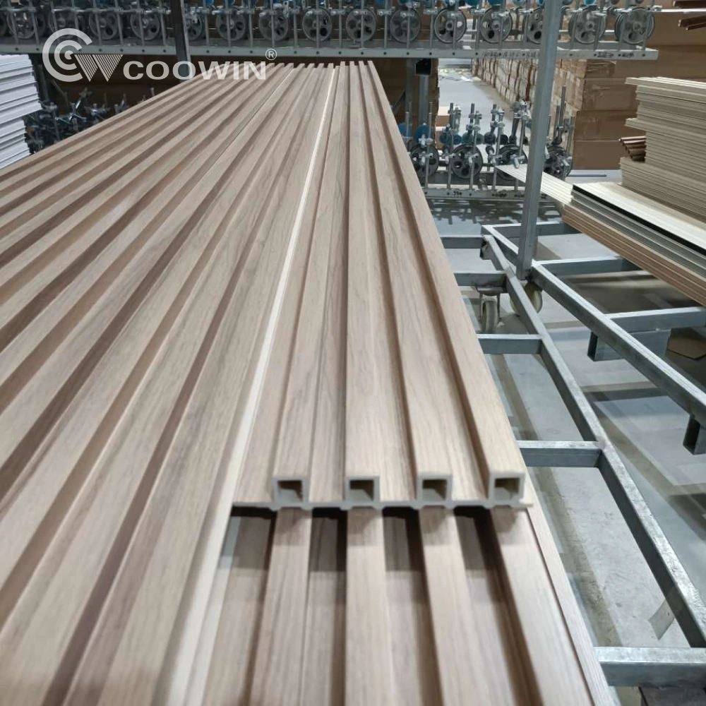 Stylish and Modern Decorative Wall Panels for Luxurious Spaces Designed with Premium WPC Fluted Wall Panel