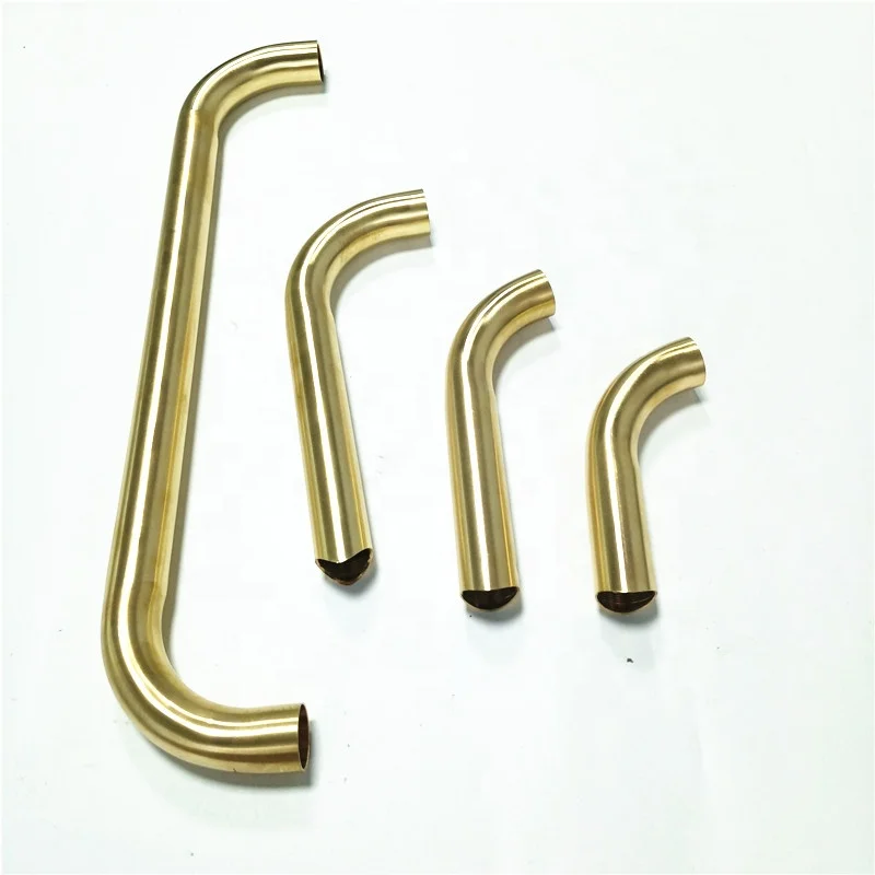 Brass tube bending service brass pipe bending copper tube bending brass handle processing Radiator copper tube