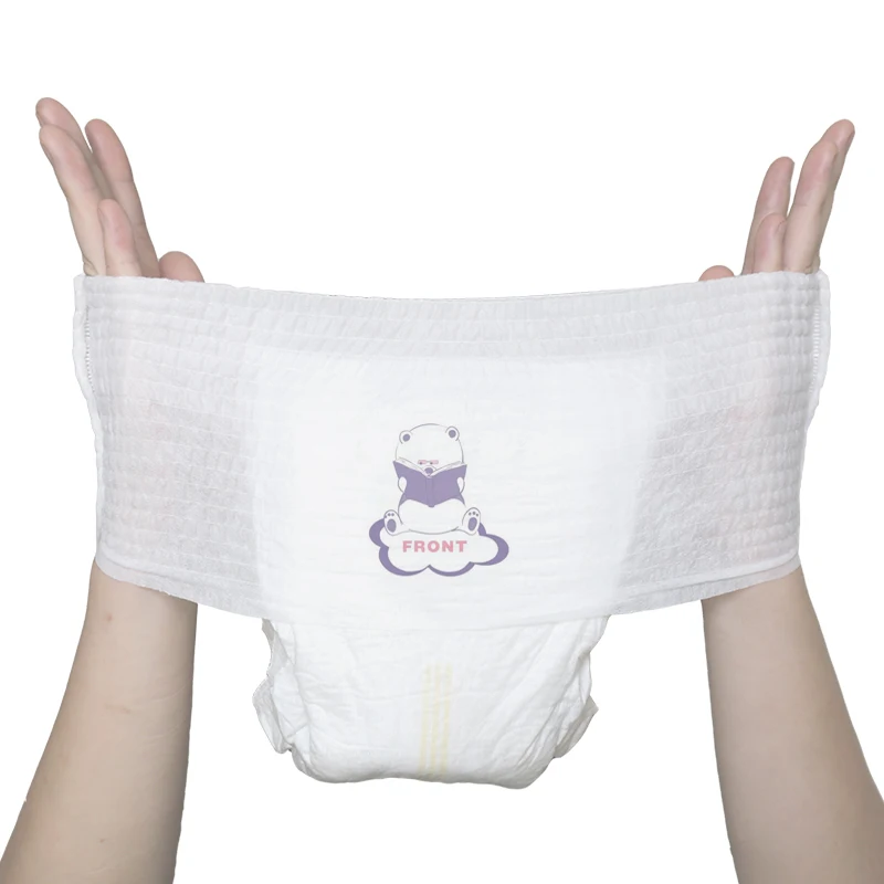 Unisoft sunfree brand wholesale soft care natural  disposable baby pants diaper manufacturer in China