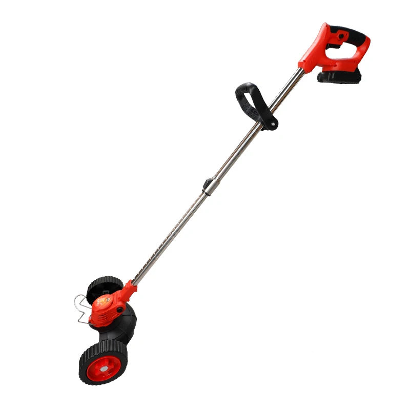 HR002 Garden tool Detachable long pole tumbleweed electric lawn clipper garden leaf aerator wheeled power rake Grass trimmer