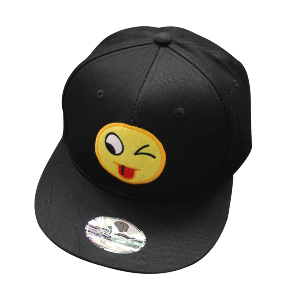 China High Quality Custom Embroidered Designer Fashion 5 Five Panel Black Boy Hip Hop Hiphop Hat Cap Manufacture Supplier