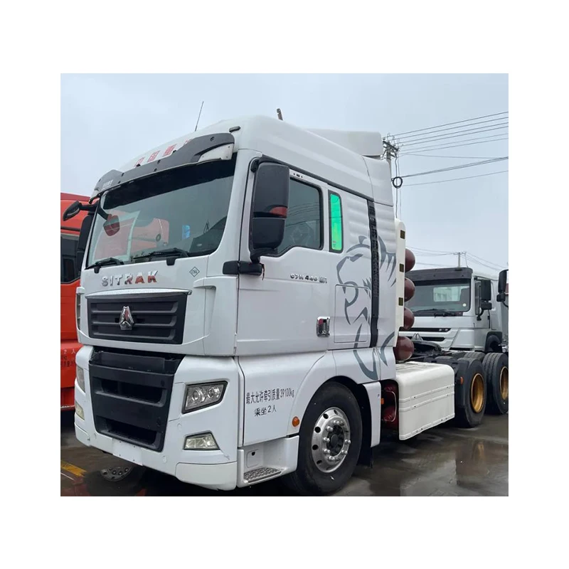 Heavy Duty SINOTRUK SITRAK LNG CNG Used C7H 430hp 460hp 6x4 Tractor Truck Trailer Head for sale