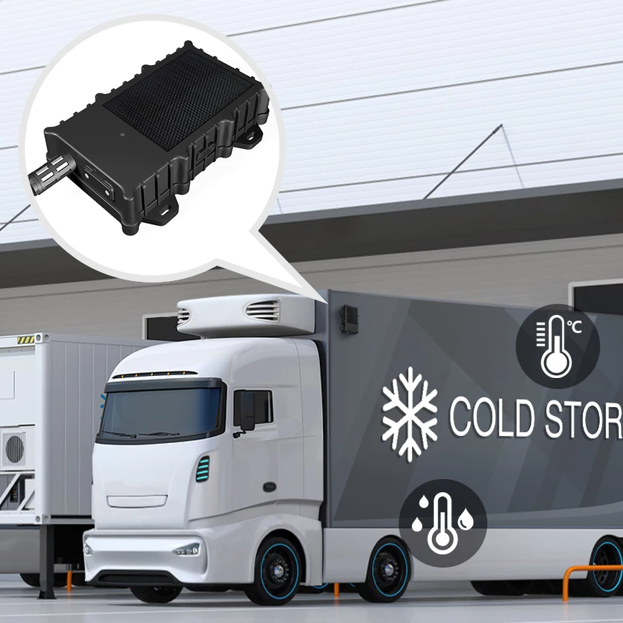 Cold Chain Monitoring IoT Ecosystem Gateway Logistics Accurate Tracking LTE Beacon Fast Speed RF Transceiver BLE Gateway