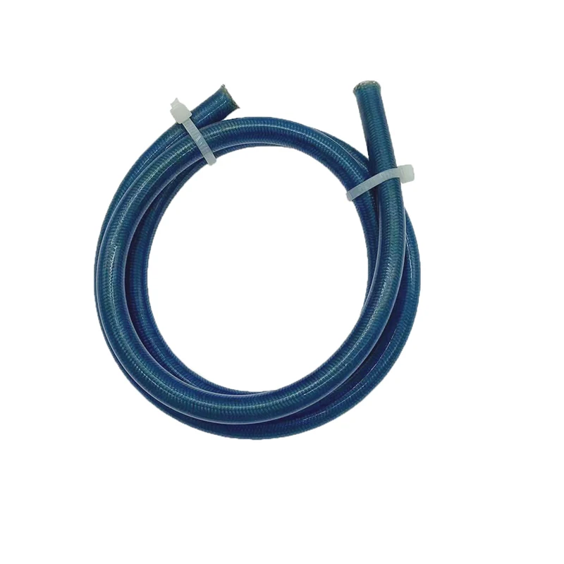 motorcycle flexible brake vacume hose stainless steel braided ptfe lined brake hose