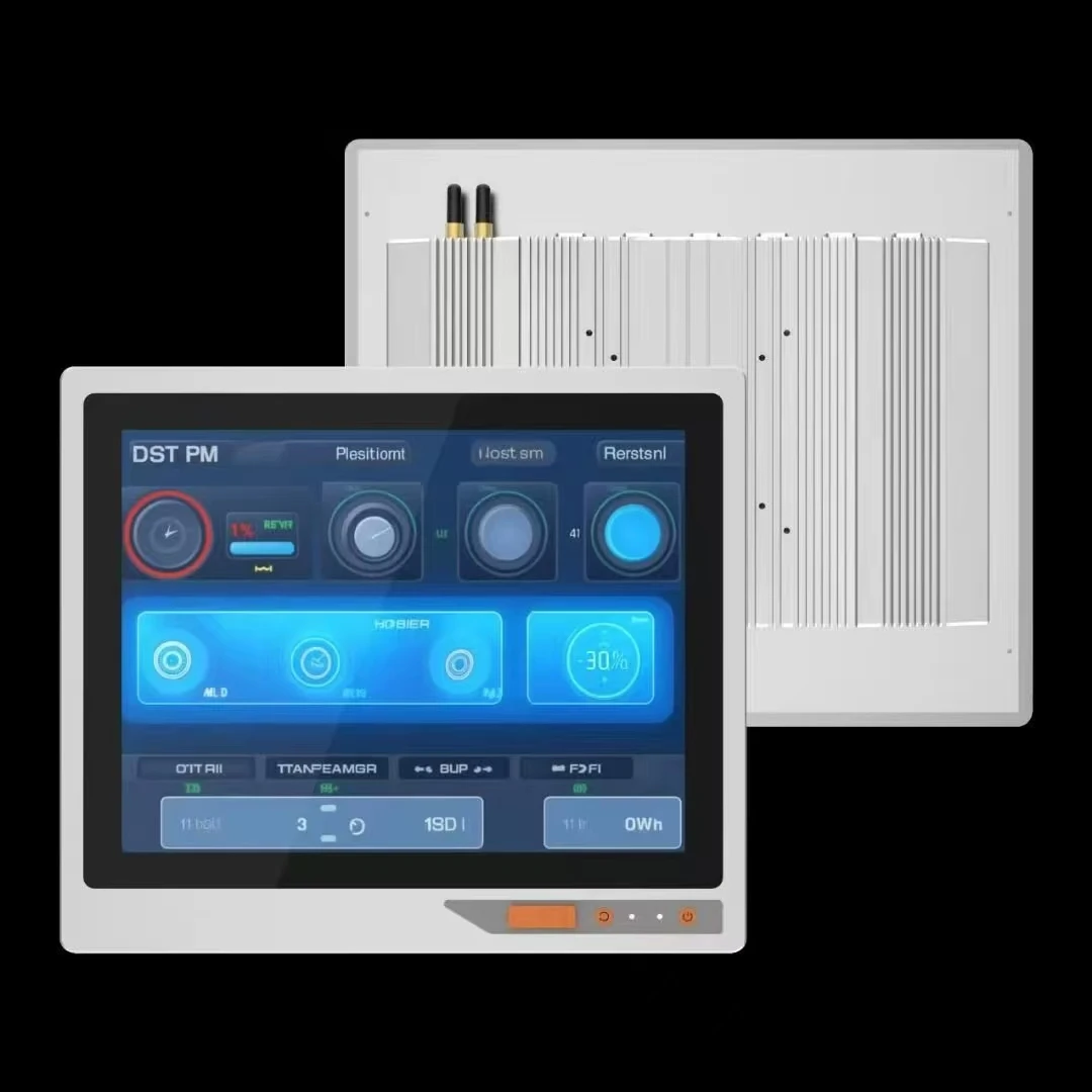 Interaction HD Display Monitor Integrated LCD Digital Signage Display 60Hz 15 inch Screen Display Lcd For Industrial All In One