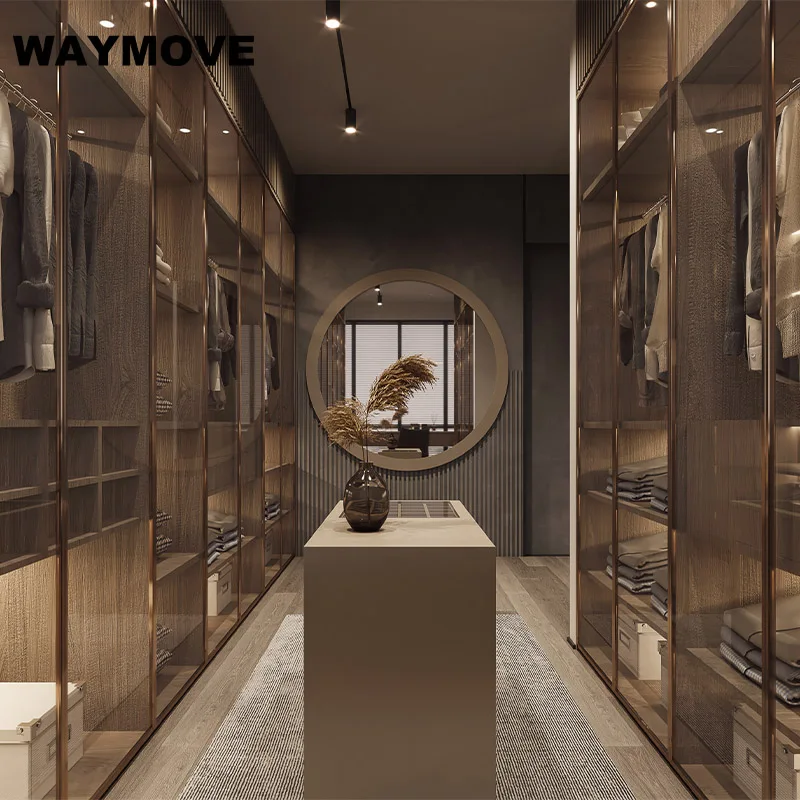 WAYMOVE парный деревянный шкаф для спальни домашняя мебель для хранения и организации