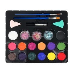 Wholesale Hypoallergenic Kids Paint Palette Vegan Professional Waterbased Face&Body Paint Kit
