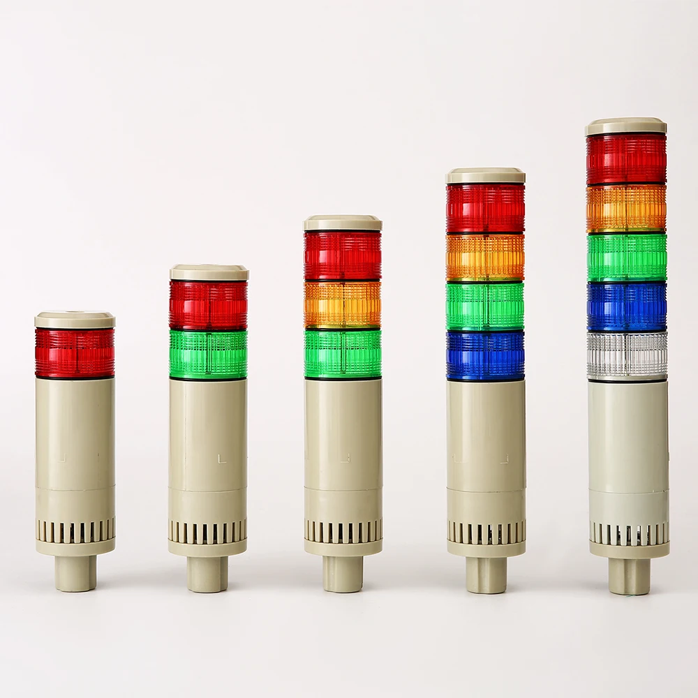 Industrial indicator lamp ac/dc multi stack signal tower warning lights led