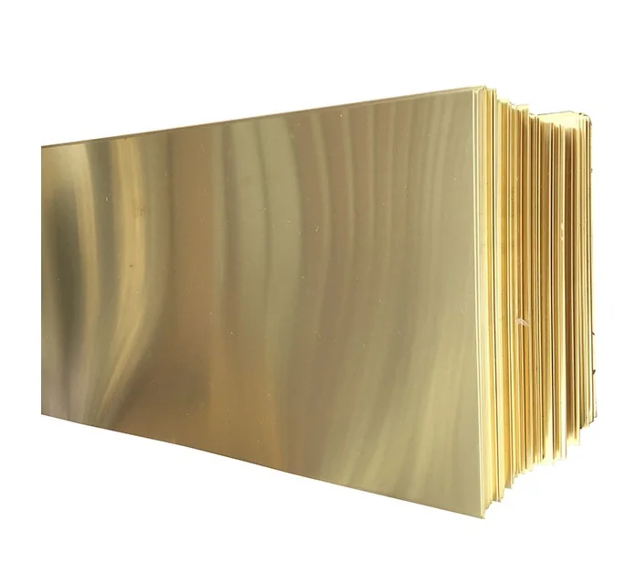 30mm -1220mm Wide / 0.8mm -800mm Thick Brass Flat Plate Sheet H62(C28000,C2800) H65 h70 H68