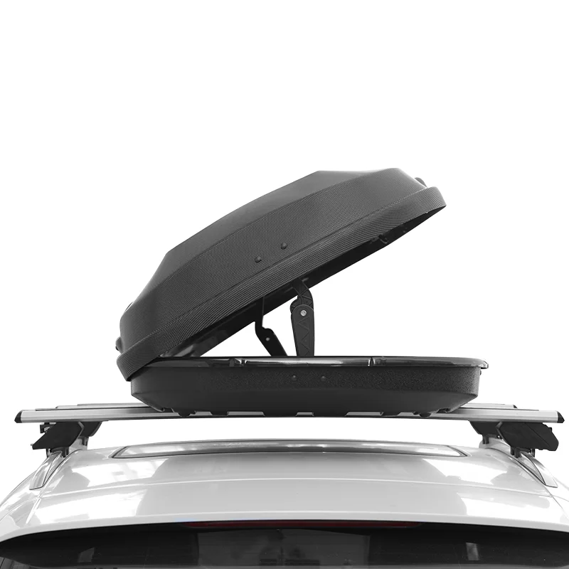 Company New Design Waterproof Car Cargo Carrier Box Car Travel Luggage Roof Top Boxes Plastic Roof Box