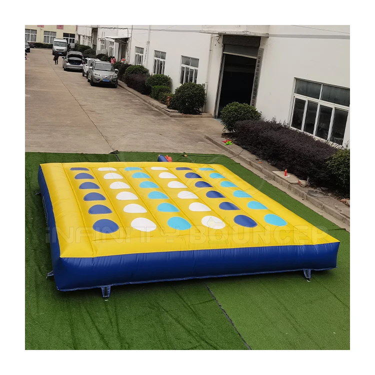 Outdoor blowup games Play Sports Games 3d Twister Inflatable Sports Twister for kids Giant Inflatable Twister Games For Adults