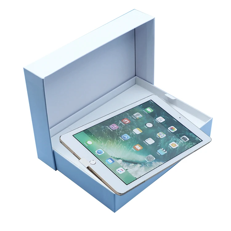 Белая картонная коробка для ноутбука упаковочные коробки планшетов ipad бумажная Ipad на заказ