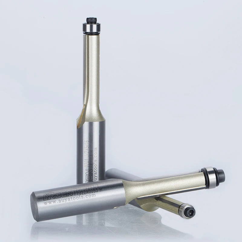 Arden Professional Bearing Shank Flush Trim Carbide Router Bit Trimming Milling Cutter For chipboard 10201014