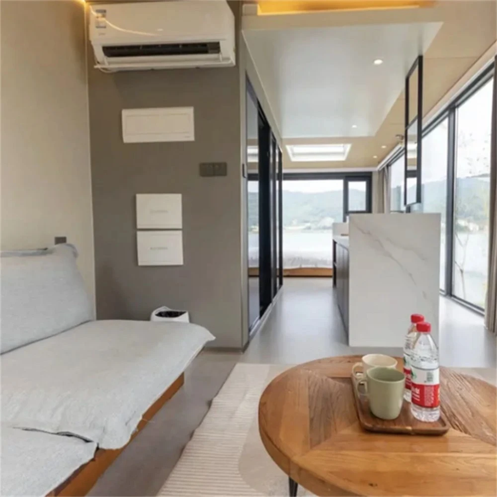 Prefab modular 2024 space capsule house 2 bedroom space capsule house luxury mobile house