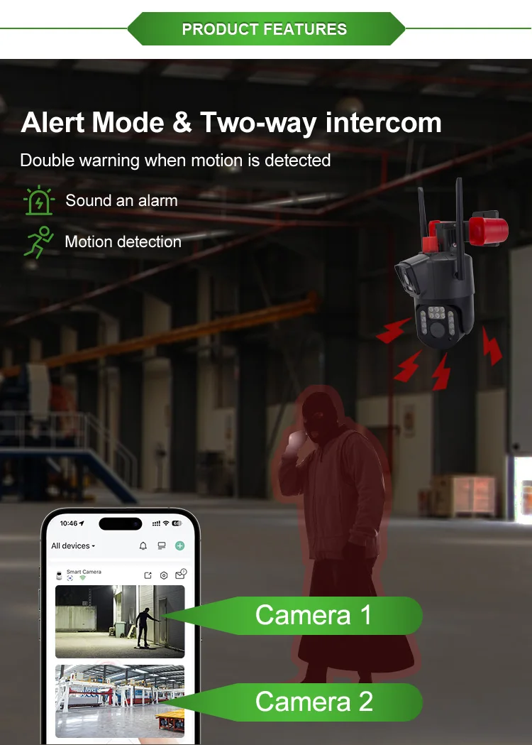 New Material Long-Lasting Hidden Mini Spy Camera For Home Security 4K