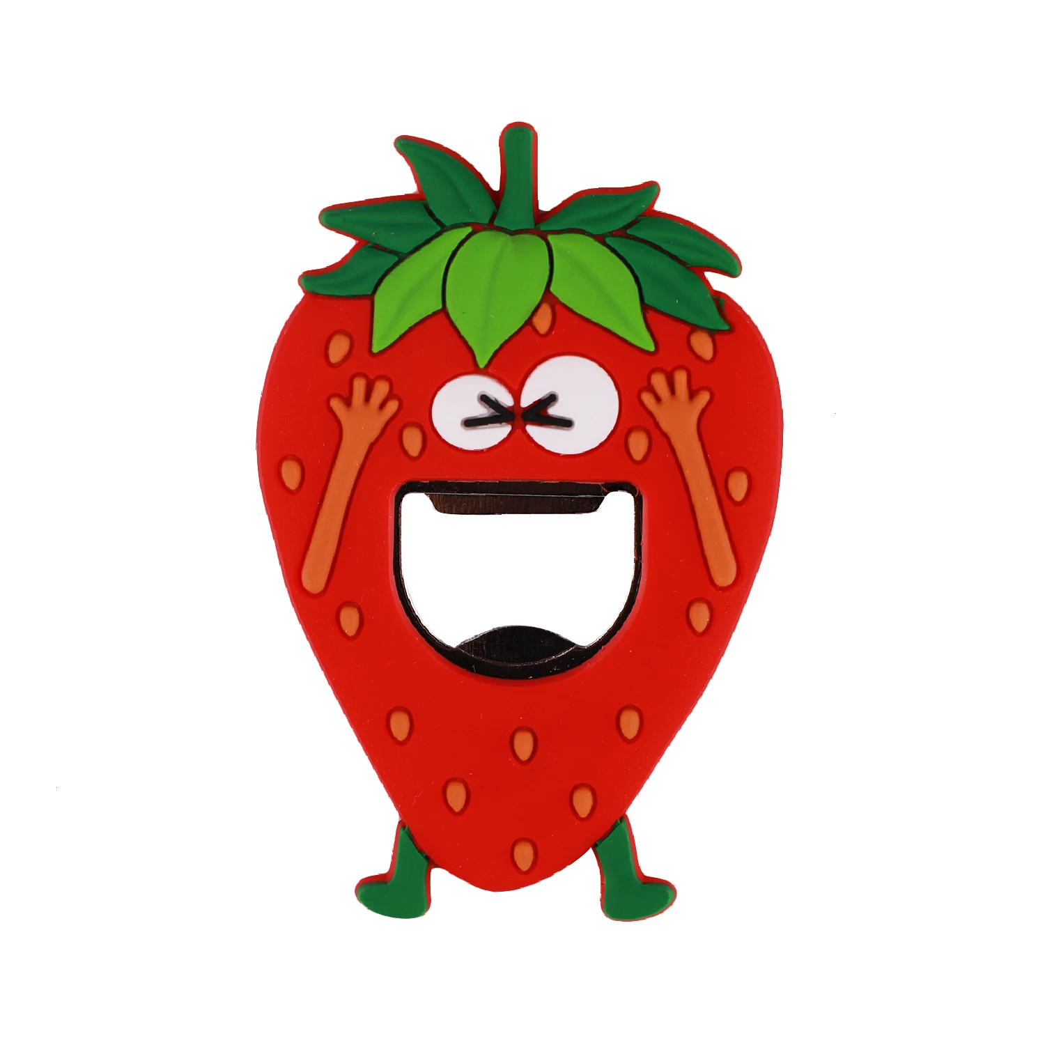 Giraffe Beer Bottle Opener Refrigerator Magnet Rabbit Fox Fruit Pear Strawberry Bottle Opener Refrigerator Magnet