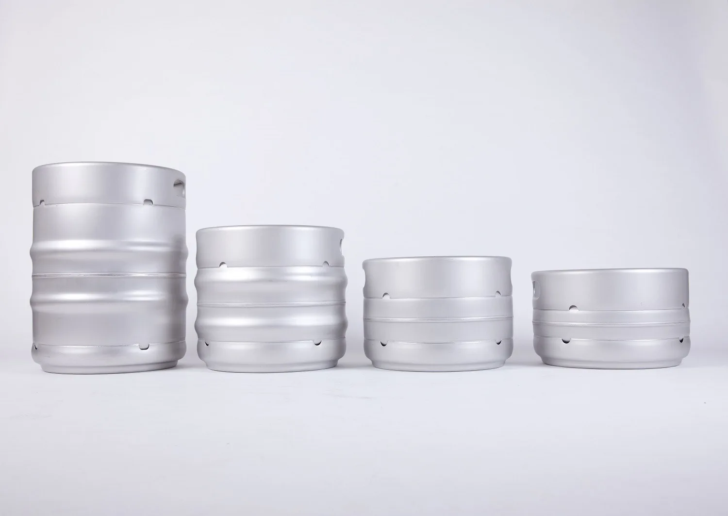 US Keg Stackable 20 Liter 1/6 BBL Draft Beer Barrel 304 Stainless Steel Beer Keg with 4 Spear Options