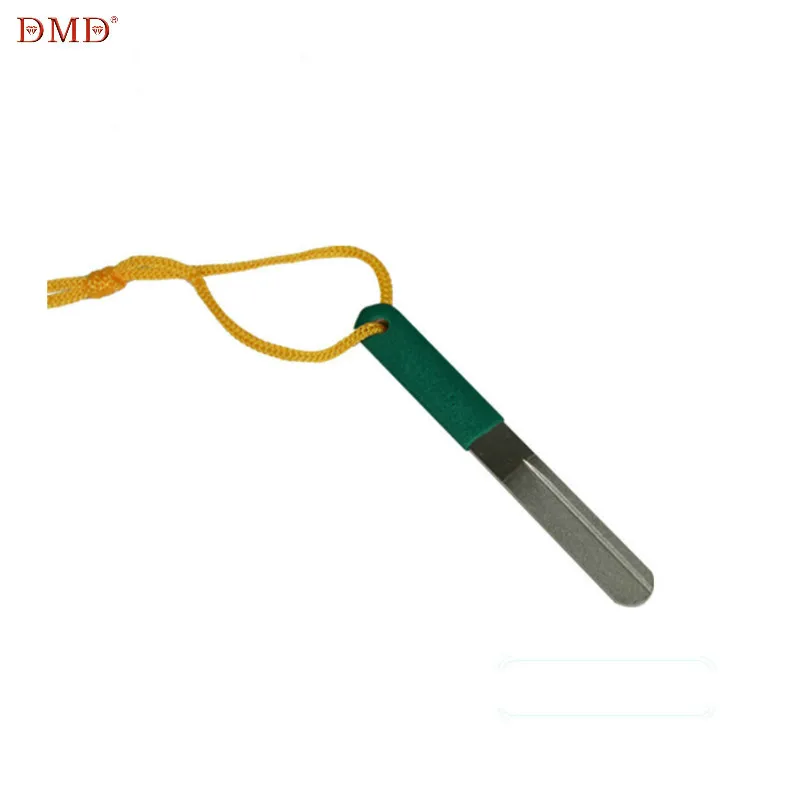 DMD портативная Алмазная точилка для рыболовных крючков 4 дюйма нож крючка серебряные кухонные ножи Аксессуары рыбалки уличный гаджет