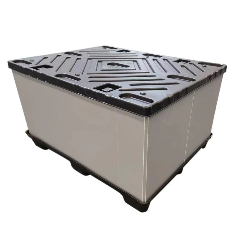 BIFO  Waterproof Eu Pp Boxes Corrugated Packaging Sheets Stackable plastic pallet sleeve  box