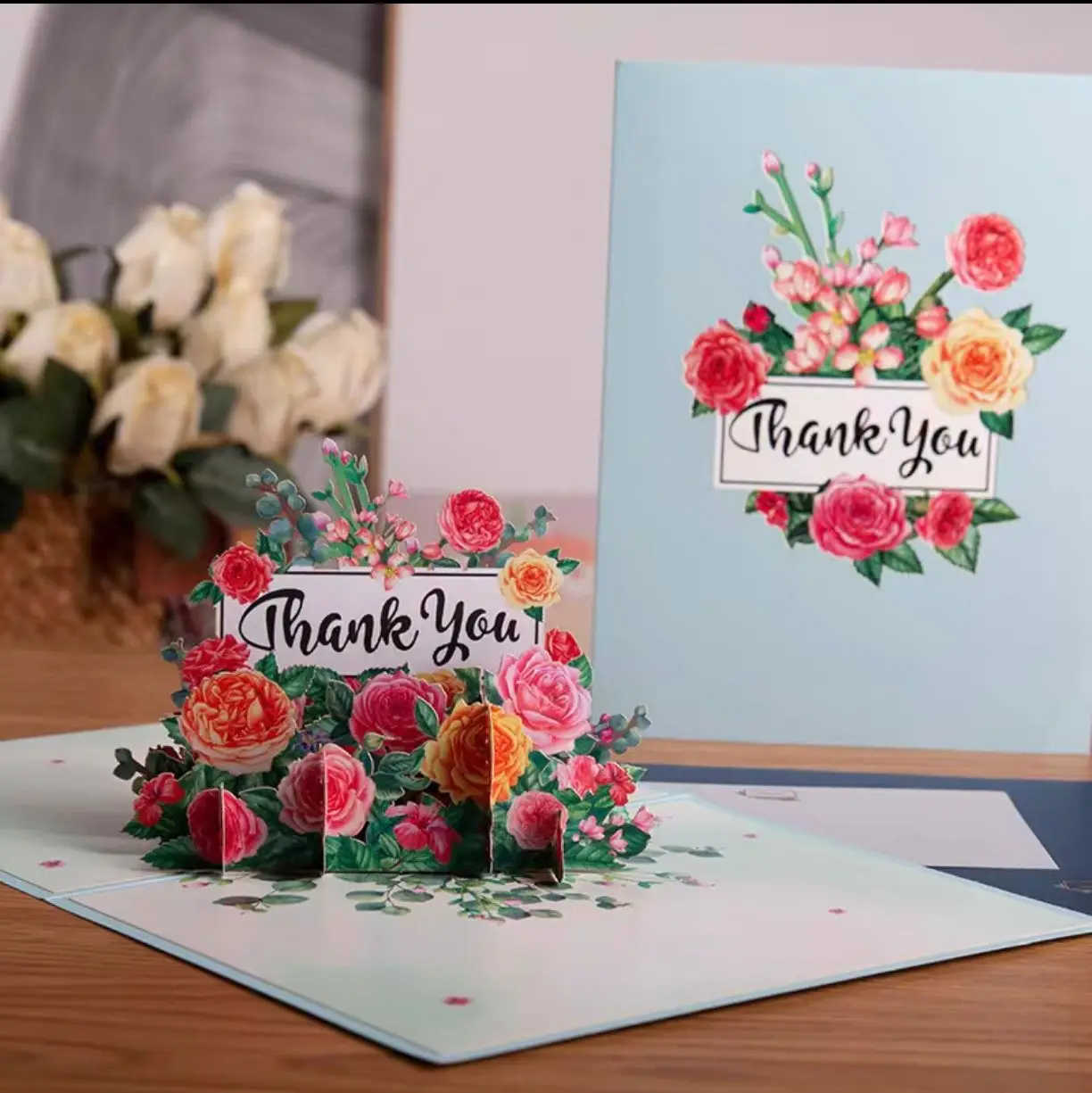 Thanksgiving custom business three-dimensional staff customer birthday Thanksgiving gift card